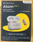 Audien Hearing Atom Pro 2 Rechargeable OTC Hearing Aids... FREE S&H!