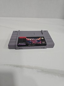 Demon's Crest Super Nintendo SNES Authentic Cartridge + OEM Dustcover TESTED VGC