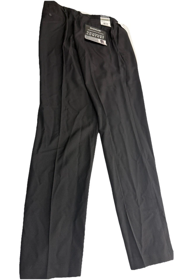 Pantalón de vestir Haggar Performance Comfort calce recto Foto 2 de 3