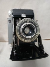 Vintage Kodak Tourist Folding Camera W/ Leather Case