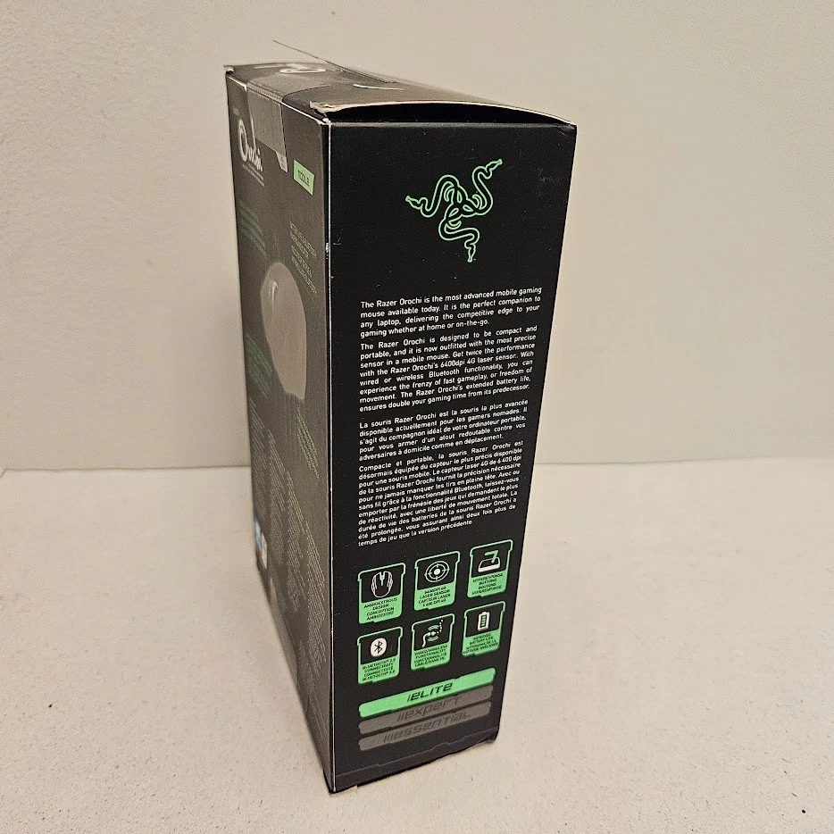 2013 Razer Orochi Elite Notebook Gaming Mouse Black Wireless Bluetooth Wired New - Image 3 of 4