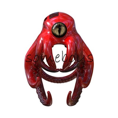 Multiple Colors Tentacles Shape Male Chastity Cage Anti-Cheating CB Lock Devices