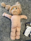 (TS) Cabbage Patch Kids Girl Doll 1982 Blonde Hair & Green Eyes  15" VINTAGE