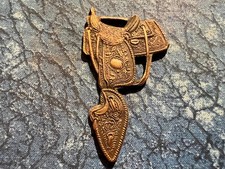 Round Up Rodeo Saddle Watch Fob
