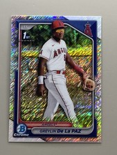 2024 Bowman Chrome - Prospects Greylin De La Paz #BCP-181 Shimmer  (RC) I3691