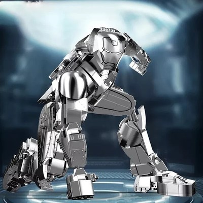 1100+ Stck. Superhelden Mecha Roboter Eisen Modellbausteine Steine Zum Selbermachen Spielzeug