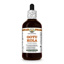 Gotu Kola (Centella Asiatica) Glycerite, Organic Dried Leaf Liquid Extract