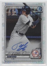 2020 Bowman Mega Box Chrome Mojo Auto Jake Sanford #BMA-JS Auto ng3