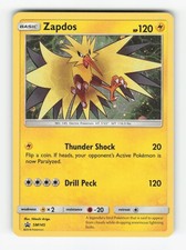 Zapdos - Holo Promo SM Promos SM145 LP on eBay