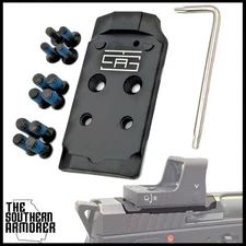 Adapter Plate for CZ® SHADOW 2 OR and 407K 507K EPS RMSc Sentinel II Red Dot