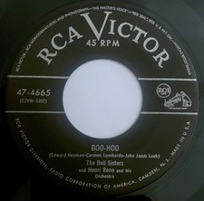THE BELL SISTERS - BOO-HOO / RUTZA, RUTZA (HU...