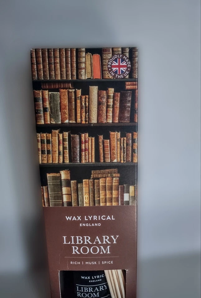 📜🆕 Wax Lyrical Library Room Old Money Academia Book SpiCe Musk Reed Diffuser - Image 2 of 3