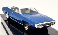 Ixo 1/43 Plymouth Satellite Sebring Plus 1971 Blue Diecast Scale Model Car