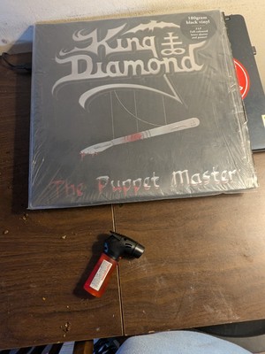 King Diamond The Puppet Master 2013 DLP Europe Press Foil Cover J Shrink RARE!