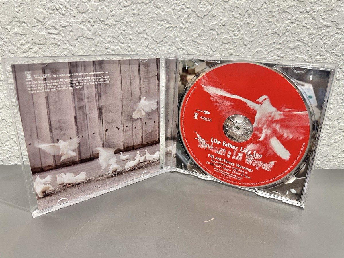 Birdman & Lil Wayne Like Father Like Son 2006 CD Album