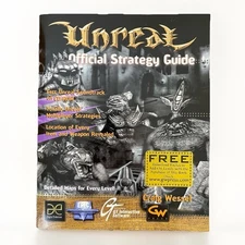 Unreal Official Strategy Guide With Unopened CD Soundtrack Included