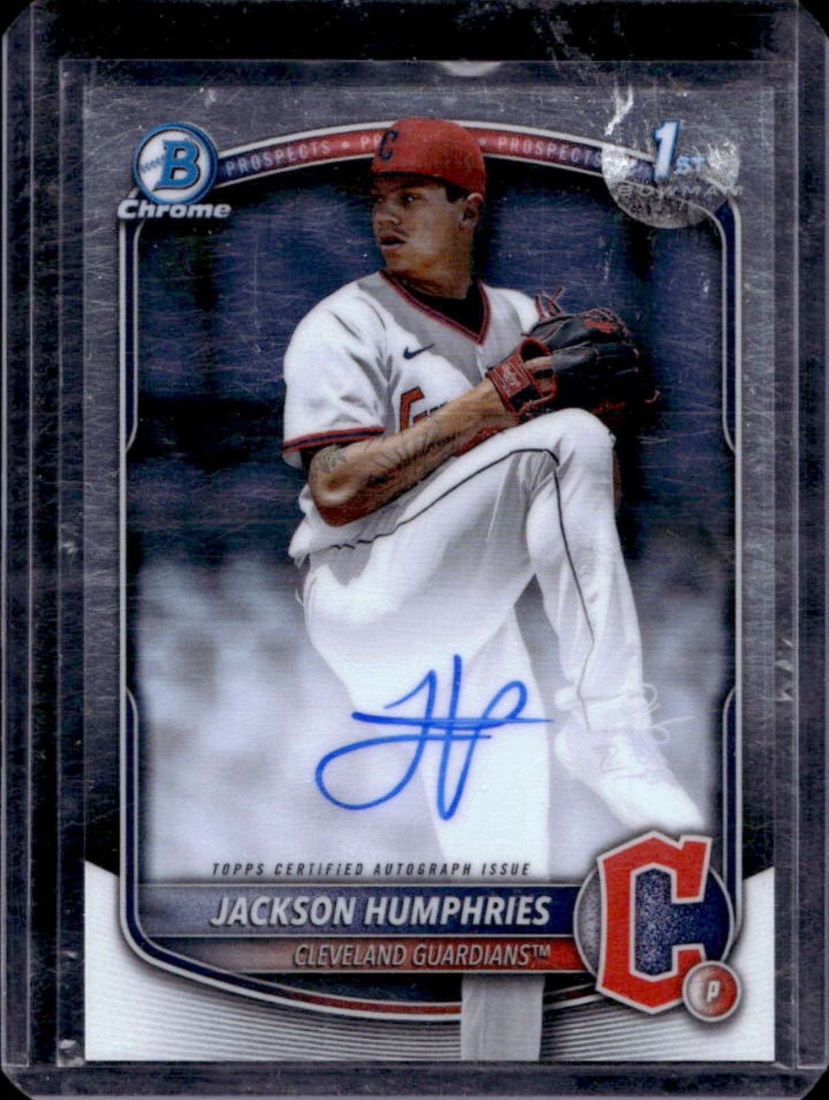 2025 Bowman Jackson Humphries Chrome Auto 1st #CPA-JHU Guardians