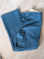 Dickies Mens Double Knee Navy Work Pants W38 L30 Carpenter Straight Leg Grunge