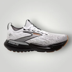 Brooks Glycerin StealthFit GTS 21 White Grey Black Men Running Shoes 1104221D135