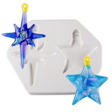 9"X 7" Deep 1.5" Star Ornament Mold Glass Fusing