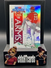 Chase Burns 2025 Panini Crusade Call to Arms #17 Cincinnati Reds