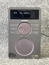 Sabre PIR100BKA Pico Portable Wi-Fi Internet Radio Black Power Adaptor