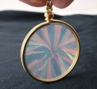 Vintage 1970-80s Hologram Pendant Prism, Starburst or Glass Shards Design ~ Exc! — photo 8