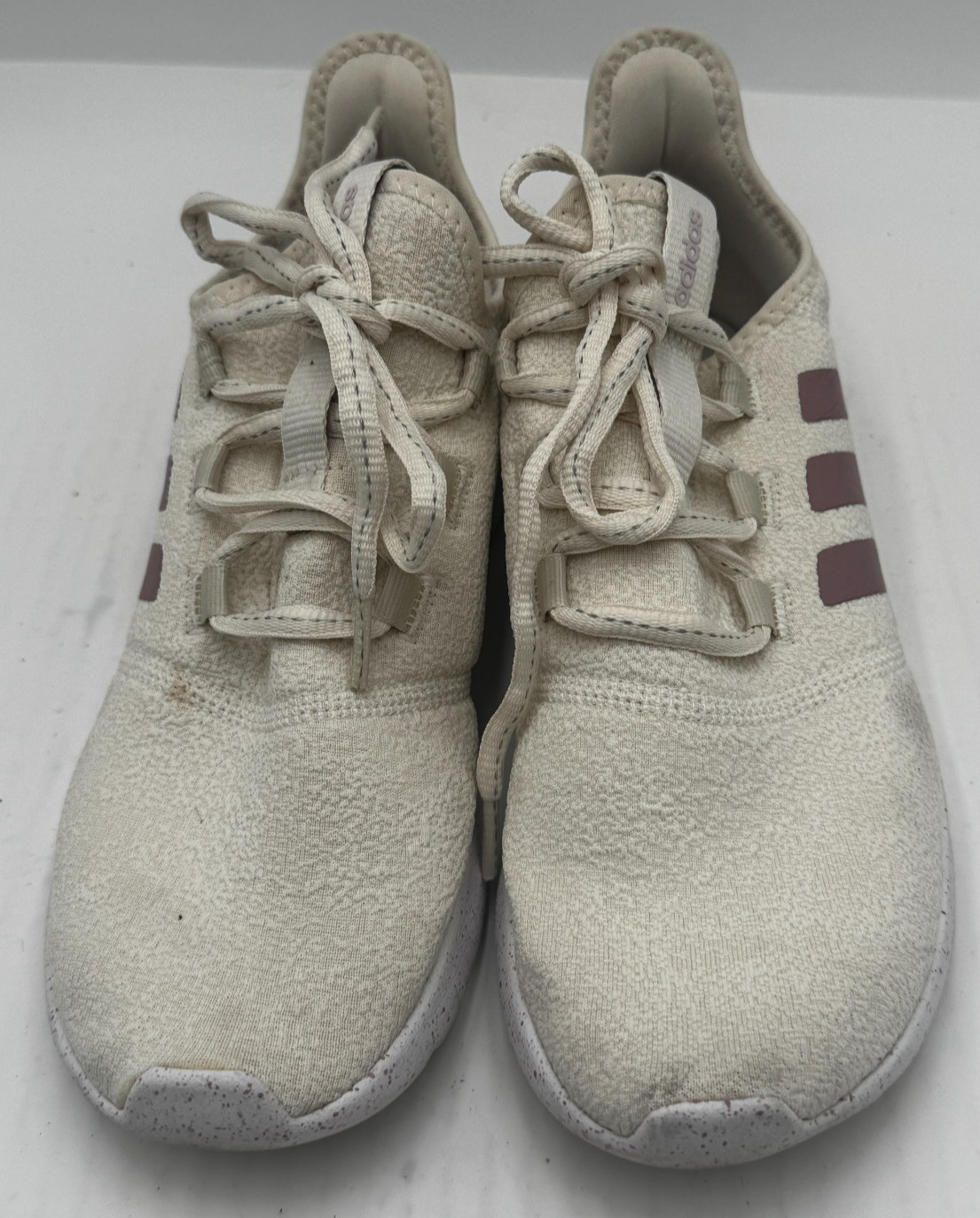 Adidas Cloudfoam Pure 2.0 Women's Sneaker Size 9.5 Beige Athletic Shoes GV8957 thumbnail 4