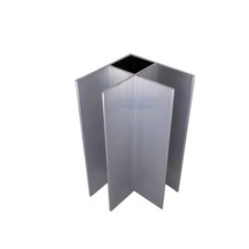 (14,50€/m) Alu Spriegel Eck Profil 80cm 0,8m Bordwand Spriegelbrett