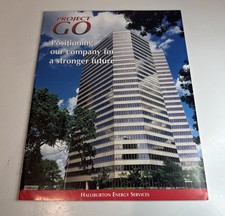 Halliburton Oil Co Project Go Magazine / Oilfield / Oil Gas Energy / Vintage