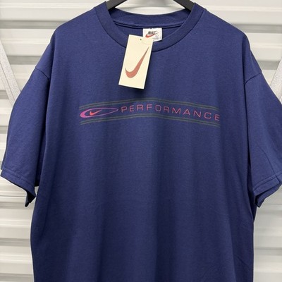 Vintage Nike Performance Graphic T Shirt Men s L 90s Deadstock USA Made ACG Og