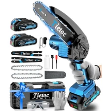 Cordless Mini Chainsaw 6 Inch 880W Powerful Electric Handheld Chainsaw with