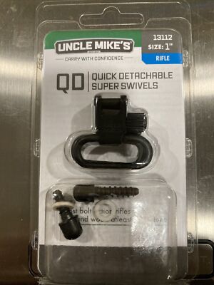 Remington Winchester Ruger Uncle Mikes 1  Swivel Quick Detach Rifle Sling Mounts