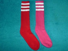Knee High Socks 2 Pair Size M 9-11 Fit Shoe Size's 6 - 10  1215 1st Quality