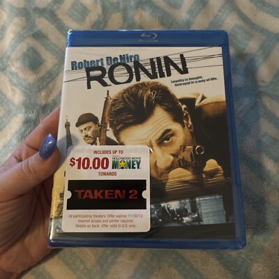 NEW*** RONIN (Blu-ray, 1998) Robert De Niro Jean Reno Frankenheimer.