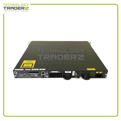 WS-C3750E-48TD-S V03 Cisco 3750-E 48-portowy przełącznik PoE Gigabit Ethernet z 1x PWS - Zdjęcie 2 z 2
