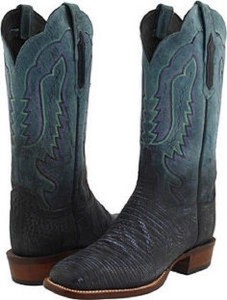 ladies navy blue cowboy boots