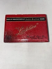 VINTAGE SMALL CIGAR BOX LADDIES ROBT. BURNS GENERAL CIGAR CO.