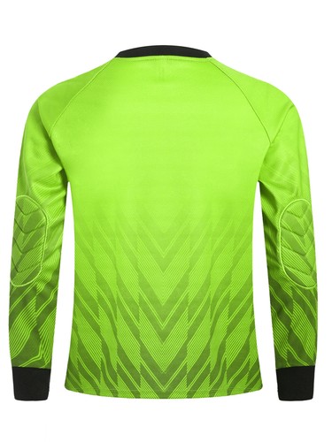Kids Boys Protection Padded Goalie Jersey Quick-Drying Moisture-Wicking Shirts - Picture 35 of 62