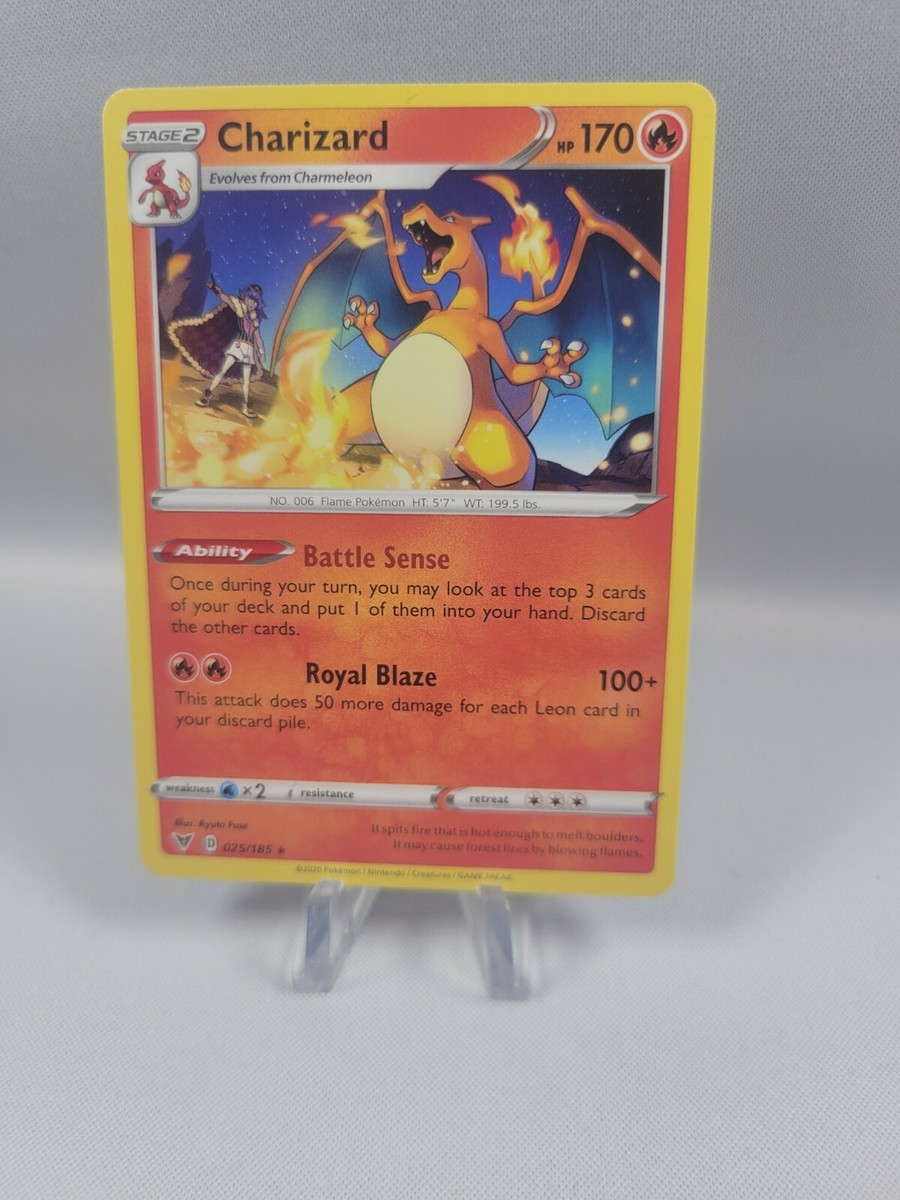 Pokémon TCG Charizard Vivid Voltage 025/185 Non Holo Rare | eBay