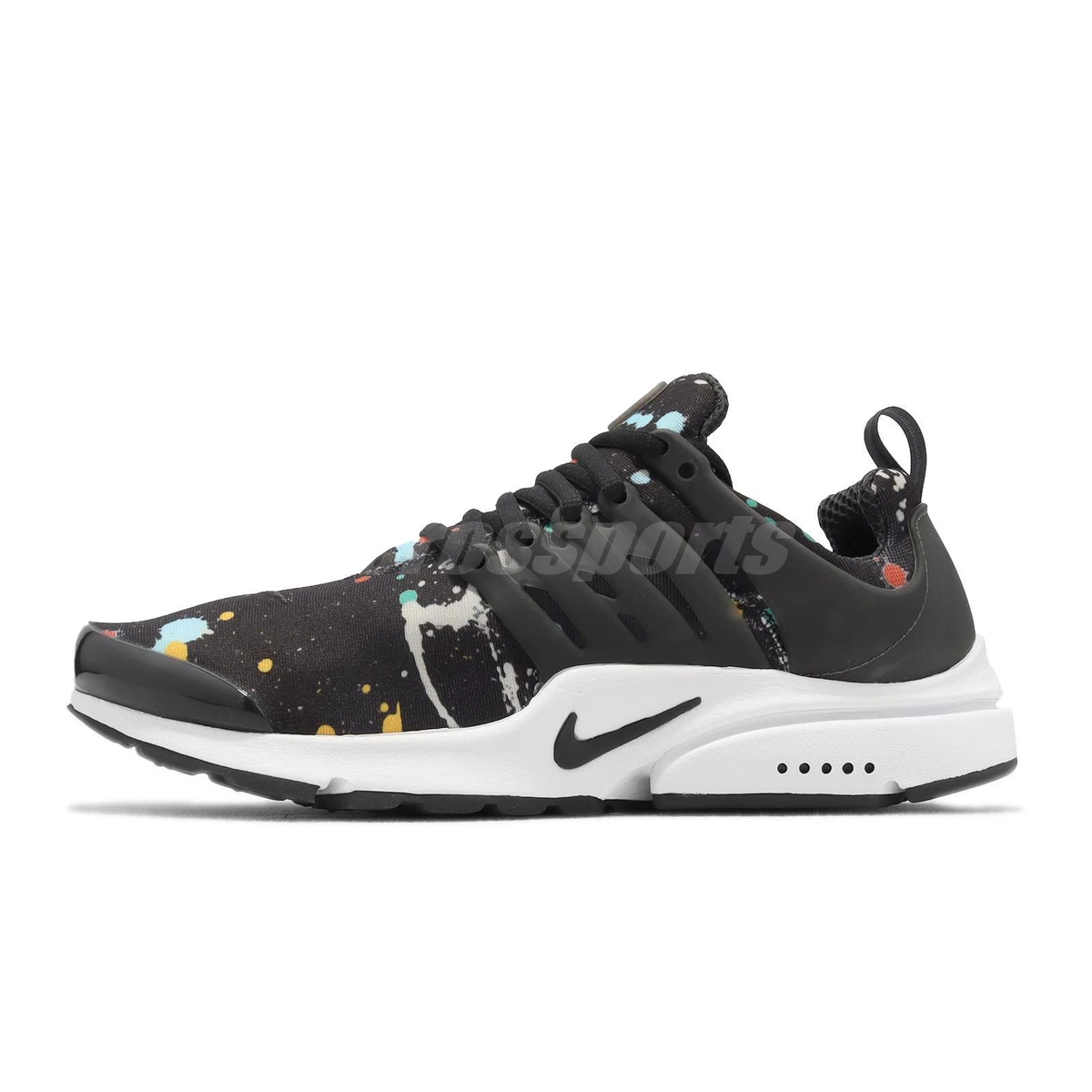 Presto fly men's top black and white