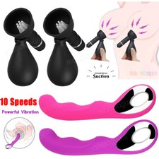 Powerful Personal Bullet Vibrators Waterproof Neck Wand Massagers Toys For Women