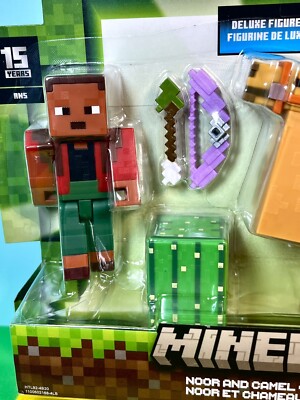 2024 Minecraft 15th Anniversary Build-a-Portal 2pk: NOOR and CAMEL