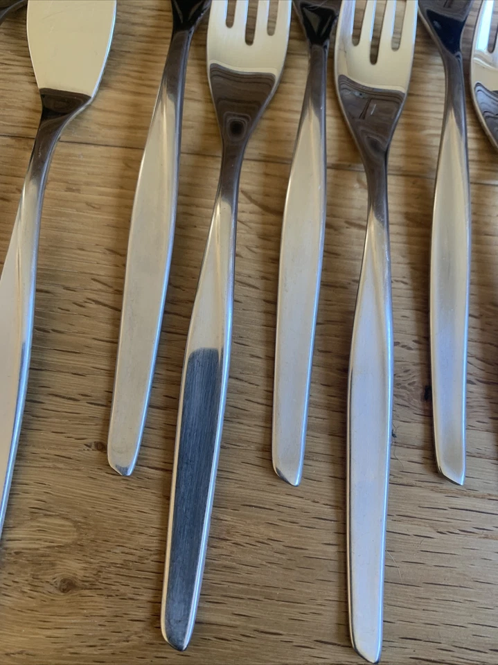 BSF Canadá Cubiertos De Pescado De Acero Inoxidable Para 6 Personas 12 Piezas - Imagen 3 de 4