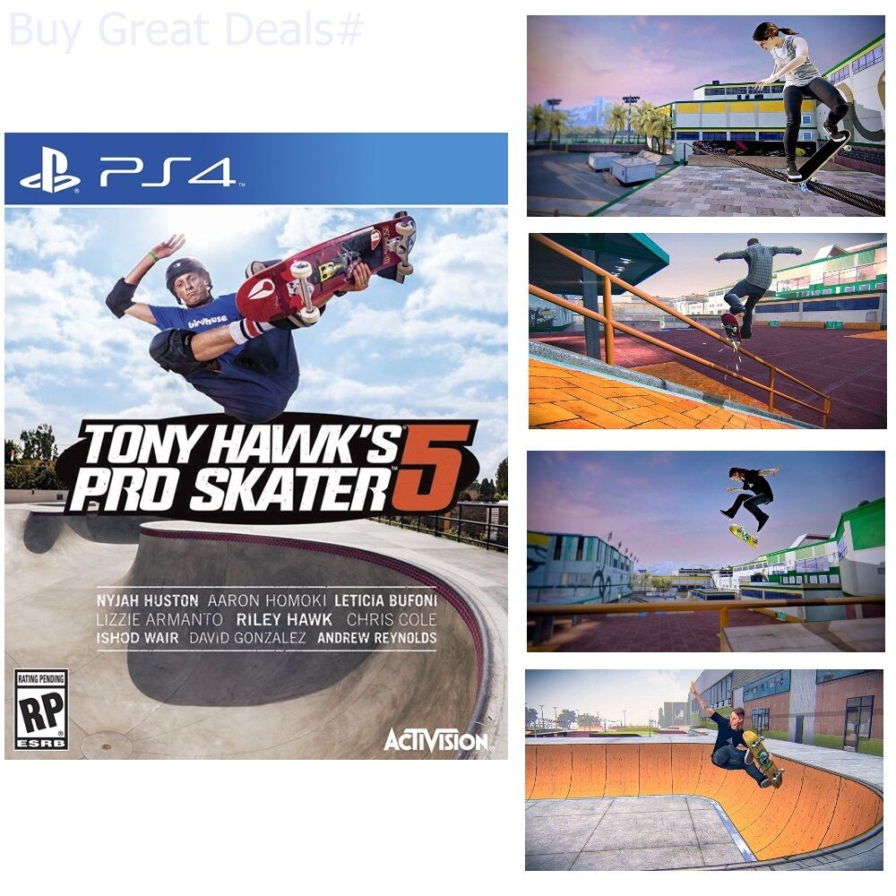 Tony Hawk's Pro Skater 5 será lançado para PS3, PS4, Xbox One e Xbox 360