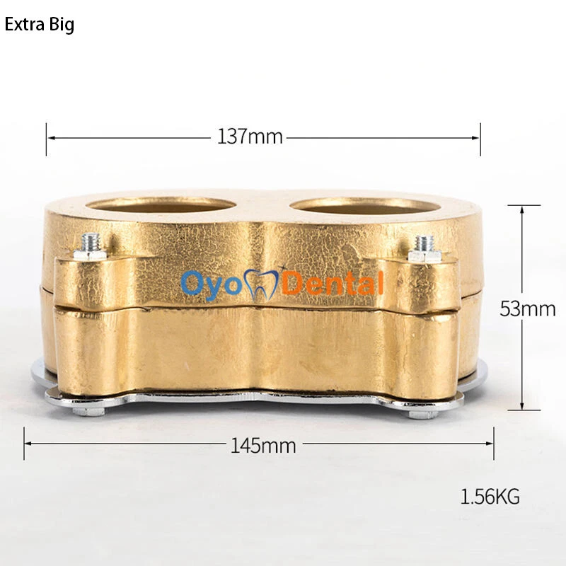 1Pcs Dental Lab Denture Extra Big Flask Copper Brass for Dental Lab Copper Flask - Image 2 of 4