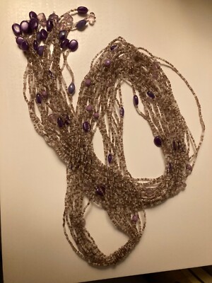 Women's beaded necklace or belt