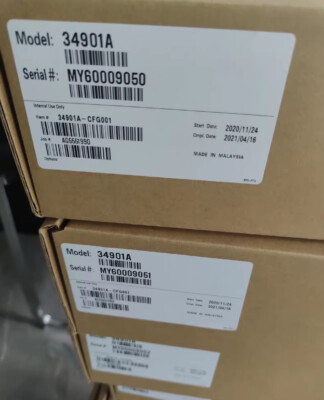 Keysight 34901A Temperature acquisition card Ship by DHL or UPS #F6