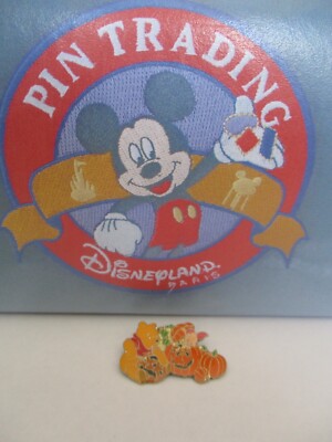 SEHR SELTENE VINTAGE DISNEY PINS HALLOWEEN 2001 - KÜRBISKULPTUR
