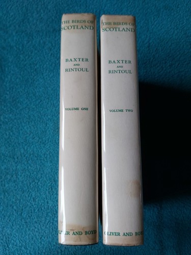 The Birds of Scotland, 2 x vol set, Baxter & Rintoul, 1953 1st Ed, Oliver & Boyd - Bild 2 von 24